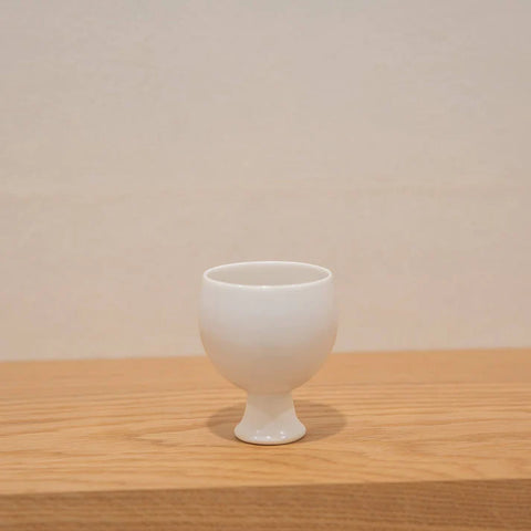 足付酒盃<すぼみ>生成り