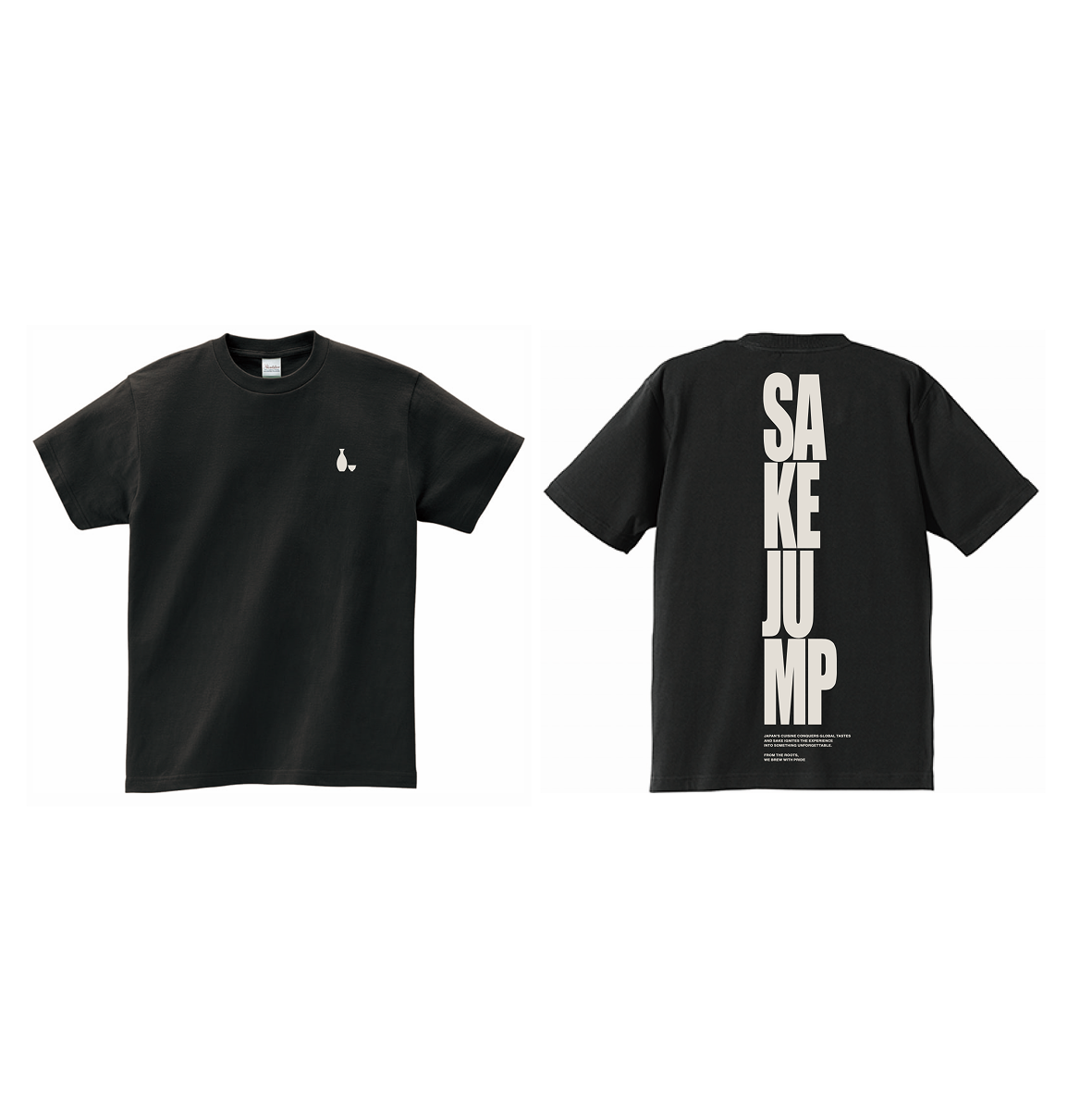 SAKEJUMPオリジナル おちょこ Tシャツ – sakejump online